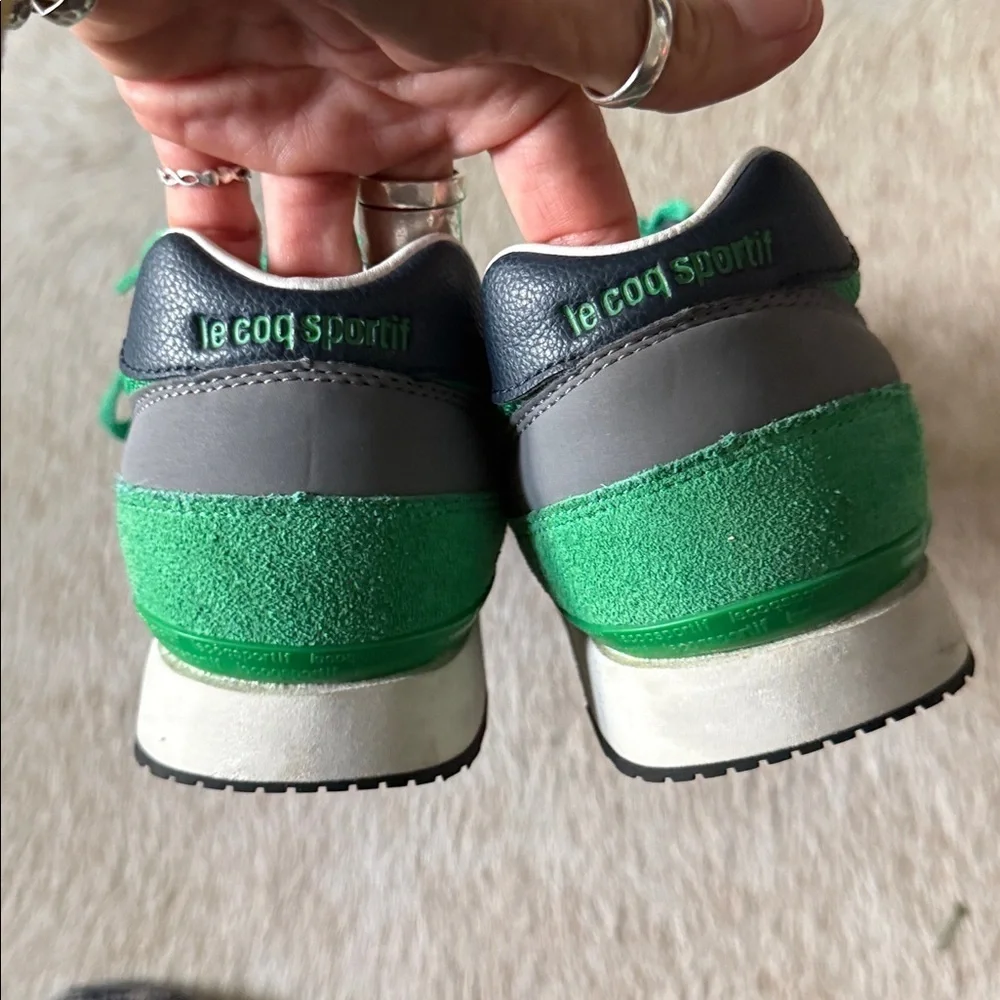 LE COQ SPORTIF ECLAT 89 GREEN-BLACK men’s 6.5
